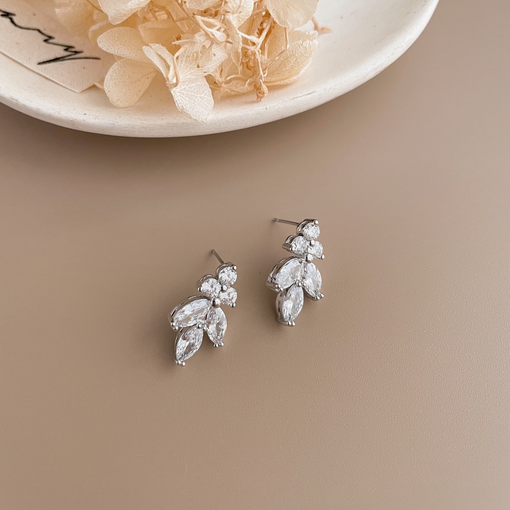 Khuyên tai bạc s925 bông tai nữ bạc nhiều mẫu NO.48