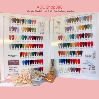 Set sơn gel Dirse 78 màu chính hãng - Bộ sơn gel móng tay 78 ,cực bóng "mướt" rất đẹpAOE Shop888