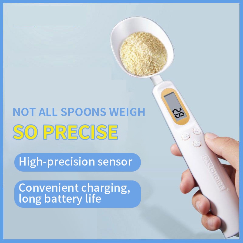 Muỗng Đo Lường Điện Tử Mini 500g / 0.1g Độ Chính Xác Cao Màn Hình LED