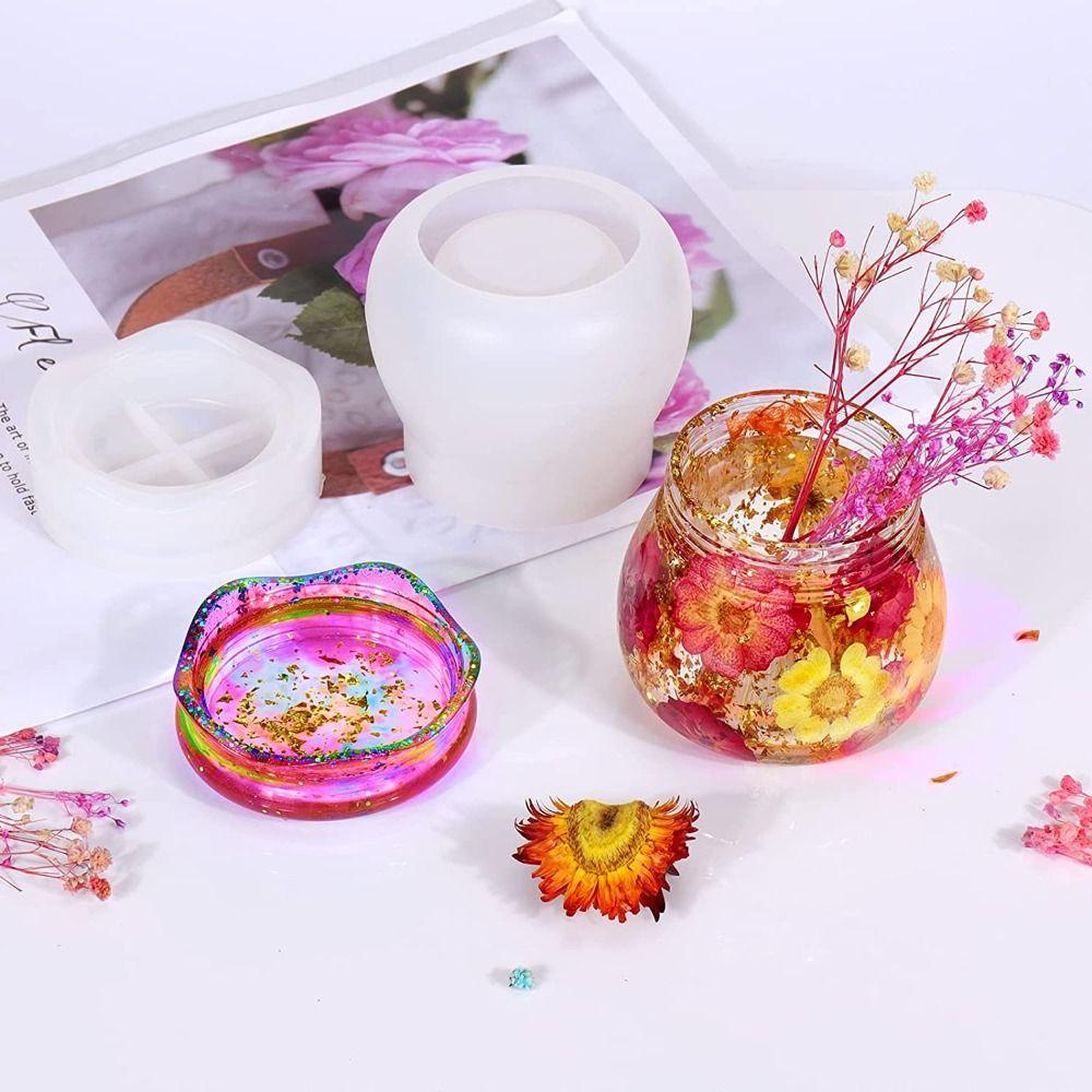 YIYU Khuôn Silicone Làm Lọ Đựng Bánh Pudding DIY An Toàn Cho Sức Khỏe