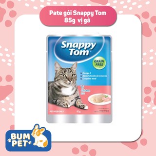 Pate SNAPPY TOM Dạng Gói 85Gr Cho Mèo