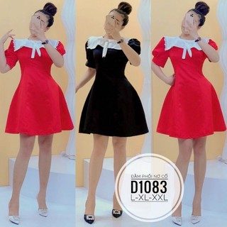 Đầm Nơ Phối  Big Size ( 55kg đến 100kg)