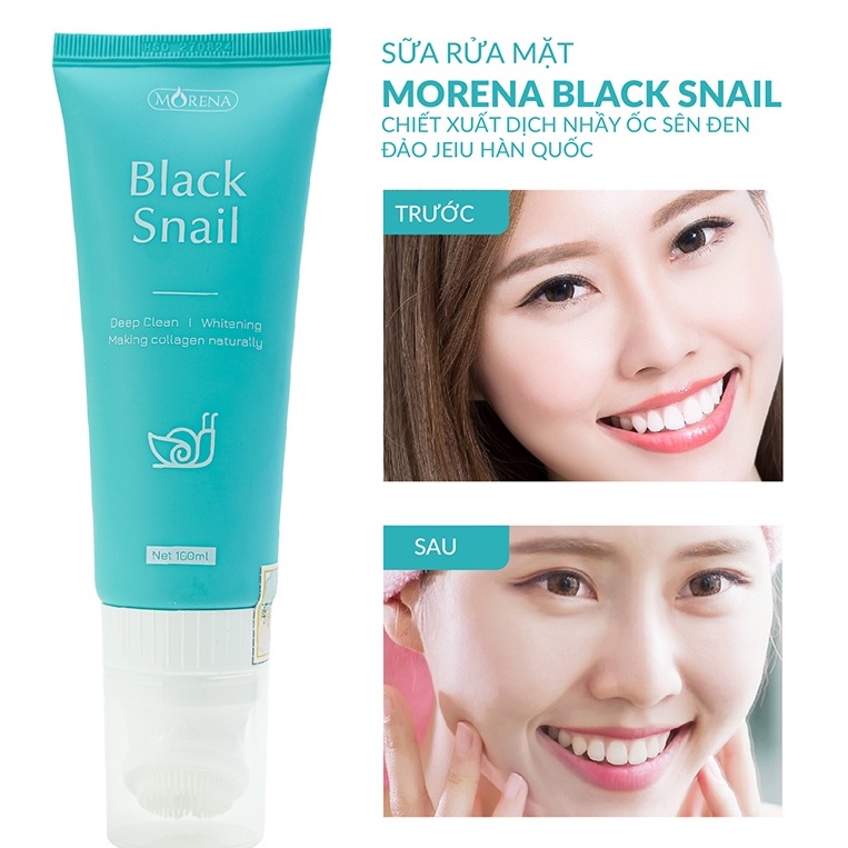 SỮA RỬA MẶT HUYỀN PHI BLACK SNAIL MORENA