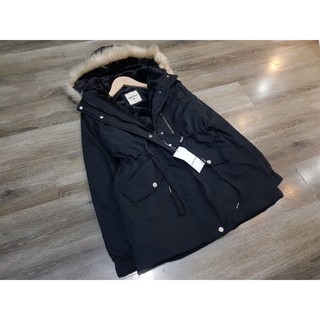 [Ảnh thật + video] Áo parka mind vnxk đen túi dọc