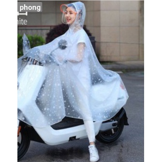 Áo mưa trong suốt