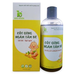 Cốt gừng ngâm tắm bé Bảo Nhiên 330ml
