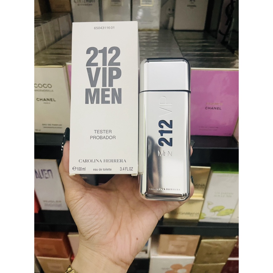Nước Hoa Nam Carolina Herrera 212 VIP Men EDT (100ml) - Scent of Perfumes