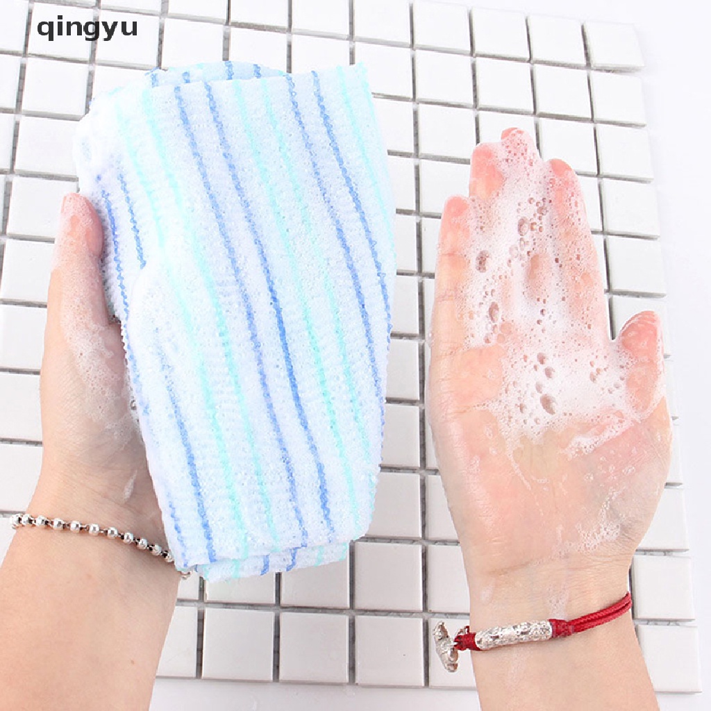 Khăn Tắm Vải Viscose Dài 30x90cm Tẩy Tế Bào Chết Kiểu Hàn Quốc