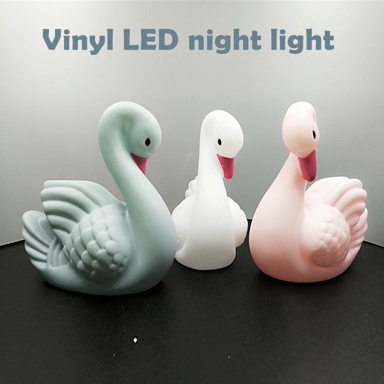 Đèn Ngủ Hình Động Vật Hoạt Hình Nhiều Màu Sắc Phát Sáng Trong Đêm Dành Cho Trẻ Em