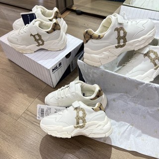 [CHÍNH HÃNG] Giày Sneaker TRẺ EM - MLB KID MONOGRAM màu Be Nâu - Code: 7ASHCM11N
