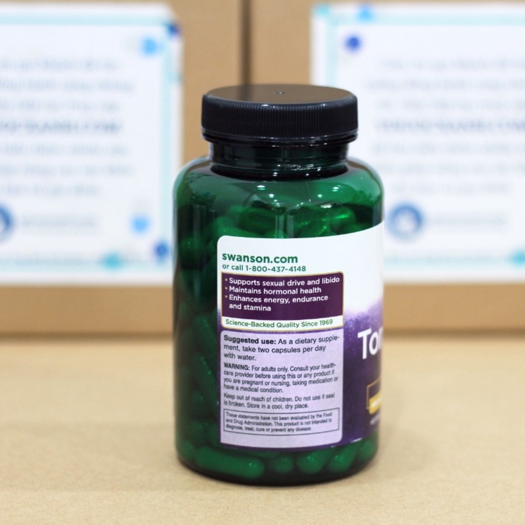 SWANSON TONGKAT ALI, 120 viên, Hỗ trợ sức khỏe sinh lý nam giới