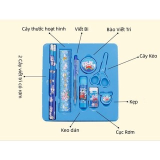 Bộ Dụng Cụ Học Tập 9 Món