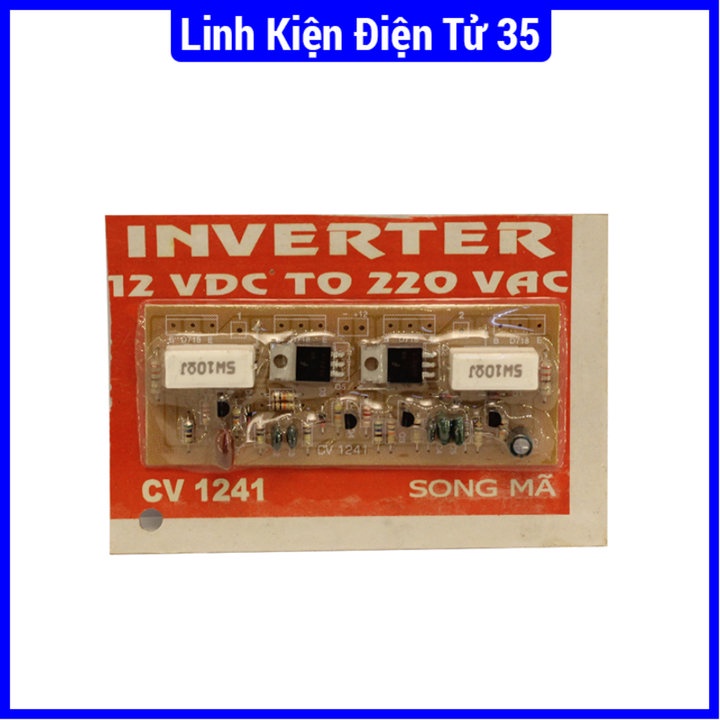 Linh kiện mạch tăng áp Inverter 12VDC TO 220VAC CV1241 (đỏ)