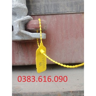 Seal niêm phong đốt trúc dài 33cm, in seri liên tục