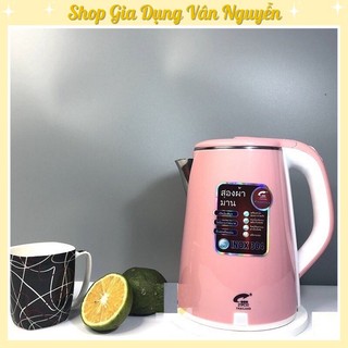 Bình đun nước siêu tốc cách nhiệt - ấm siêu tốc thái lan 2.5l