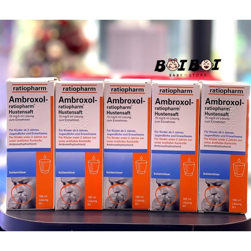 Siro Long Đờm 𝐑𝐚𝐭𝐢𝐨𝐏𝐡𝐚𝐫𝐦𝐚 Nội địa đức cho bé từ sơ sinh