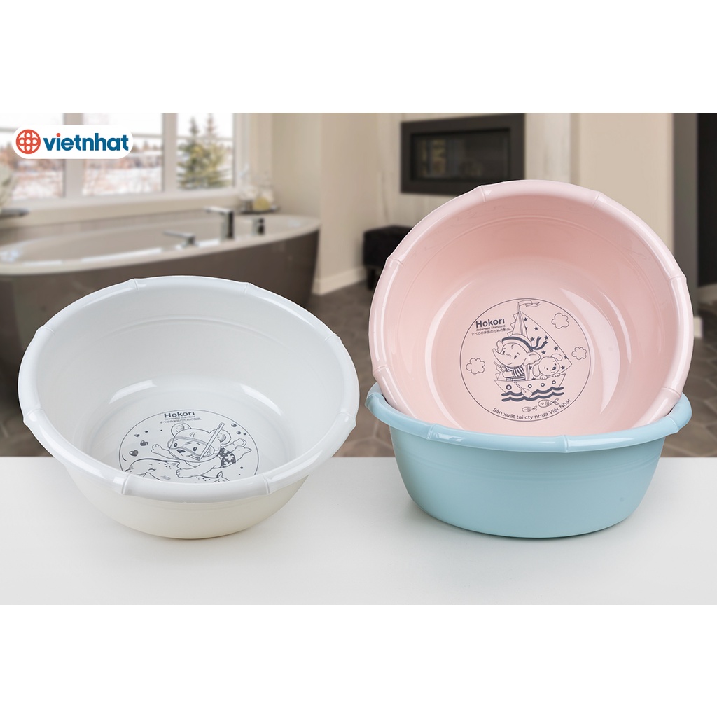 Chậu đốt trúc 2T6 Hokori 2324, Chậu rửa mặt Việt Nhật cao cấp