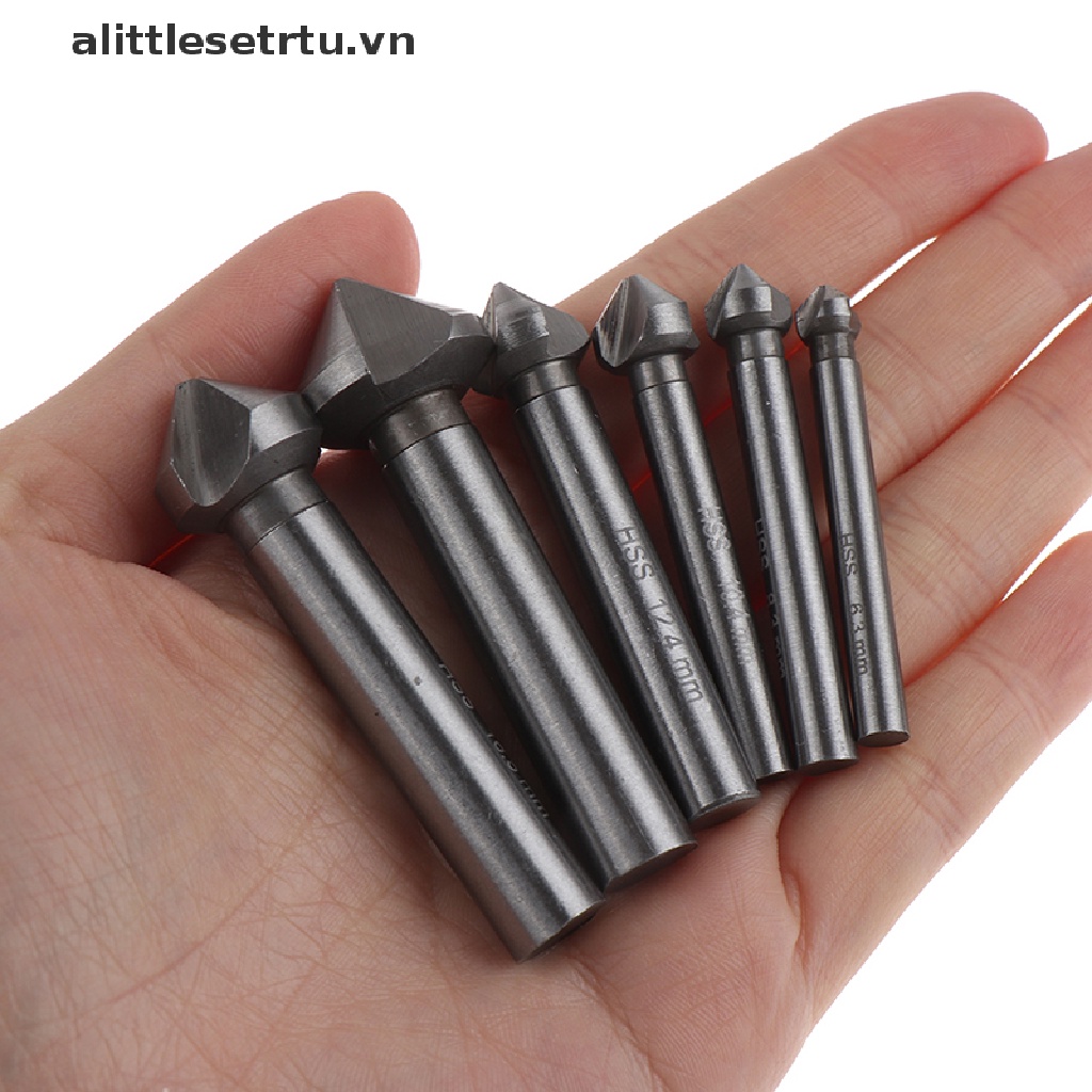 Mũi Khoan Bằng Thép 3 Rãnh 90 Độ Tốc Độ Cao Chuyên Dụng