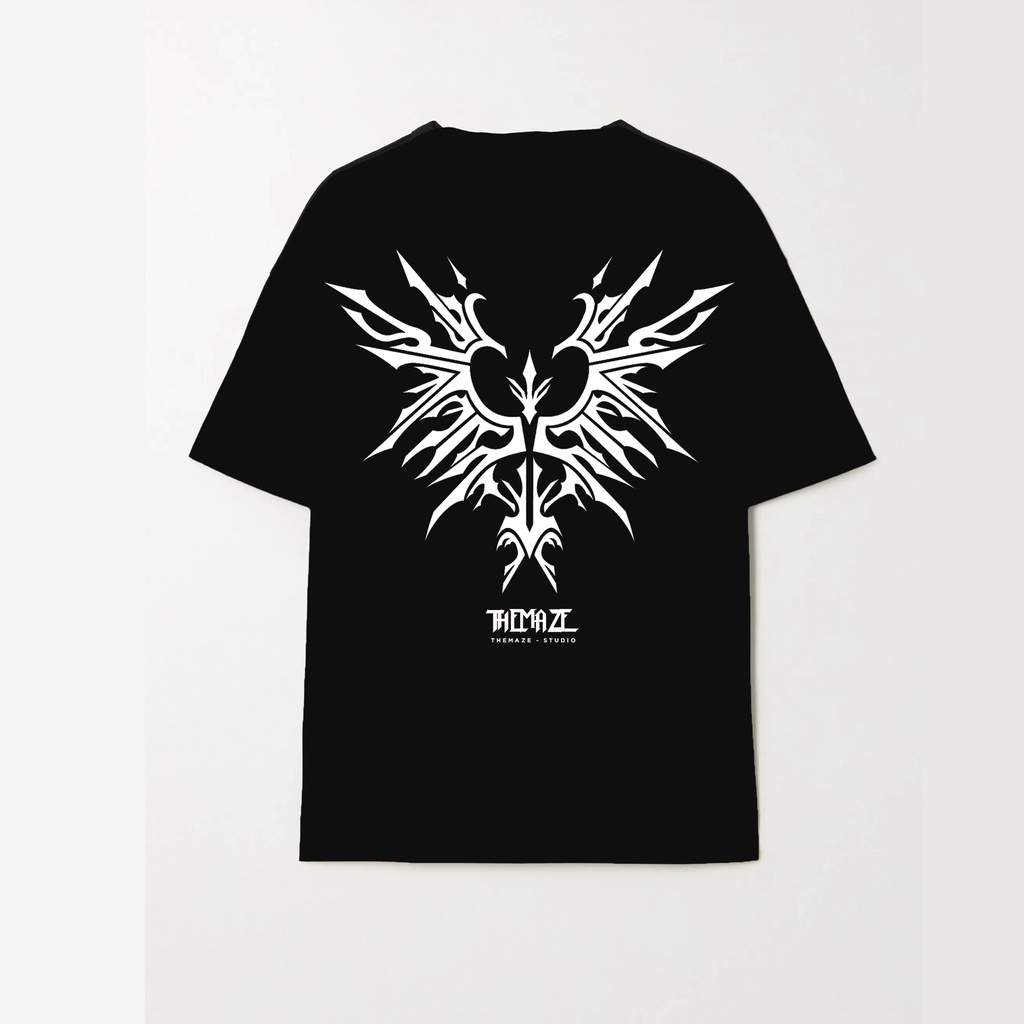 Maze logo tee Black