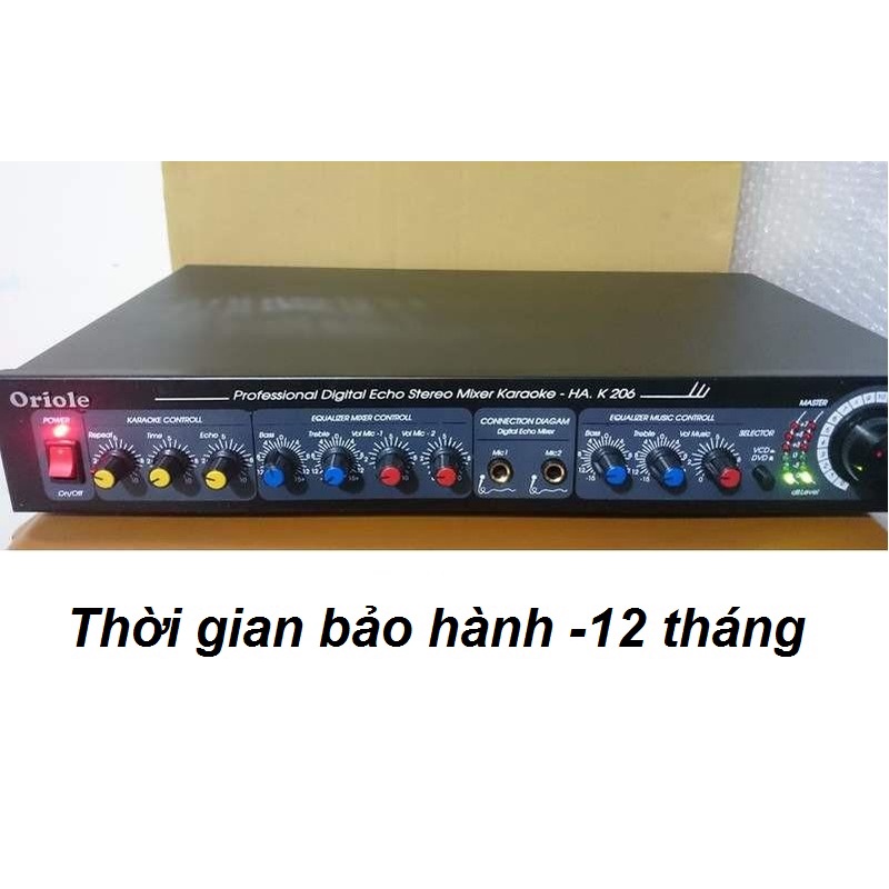 Vang Mixer Karaoke oriole K206