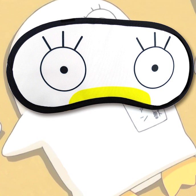 Bịt mắt Gintama Linh hồn bạc Gintoki Okita miếng che mắt ngủ in hình anime chibi