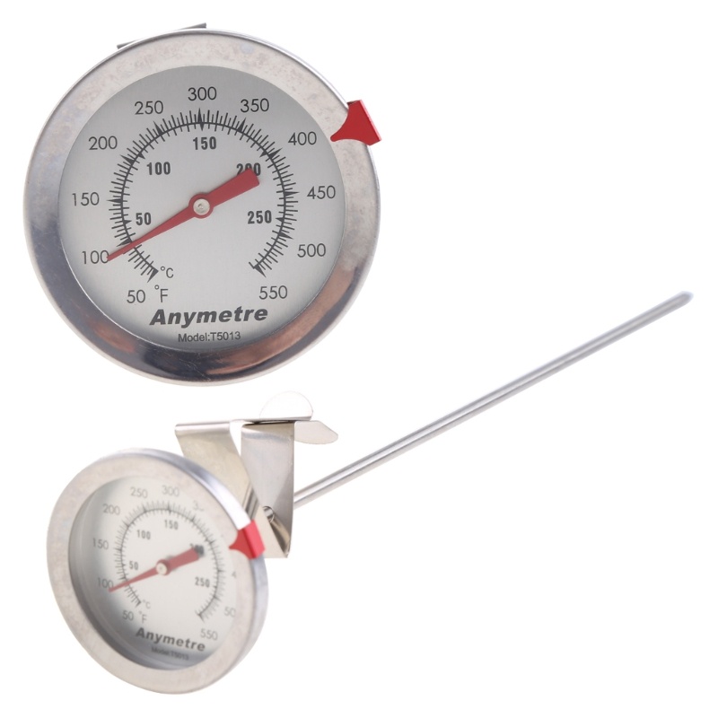 Nhiệt Kế Cảm Biến Mới Bằng Thép Không Gỉ 300°C
