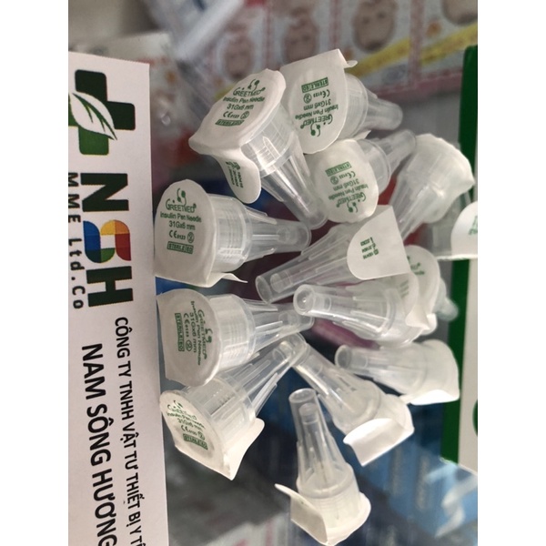 ❤ Đầu bút kim tiêm insulin chích tiểu đường 31G  dùng cho bút chích insulin tiểu đường Greetmed