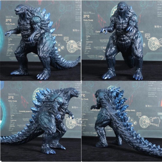 Mô Hình Quái Vật Neca Godzilla Lưng Tím Trong Đại Chiến Godzilla Mẫu 02 - Cao 16cm