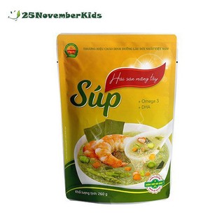 Súp hải sản măng tây 1 gói 300gr