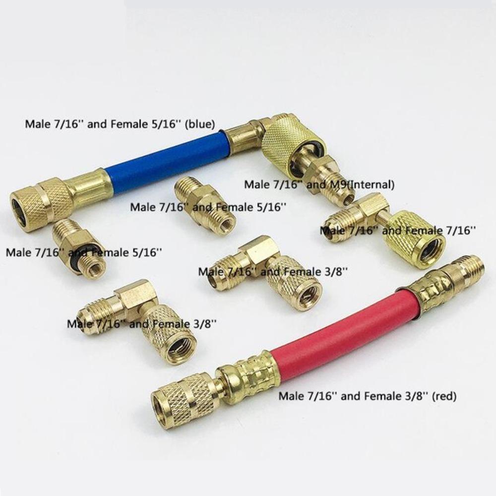 Set 8 Phụ Kiện Chuyển Đổi Làm Lạnh Tự Động A / C