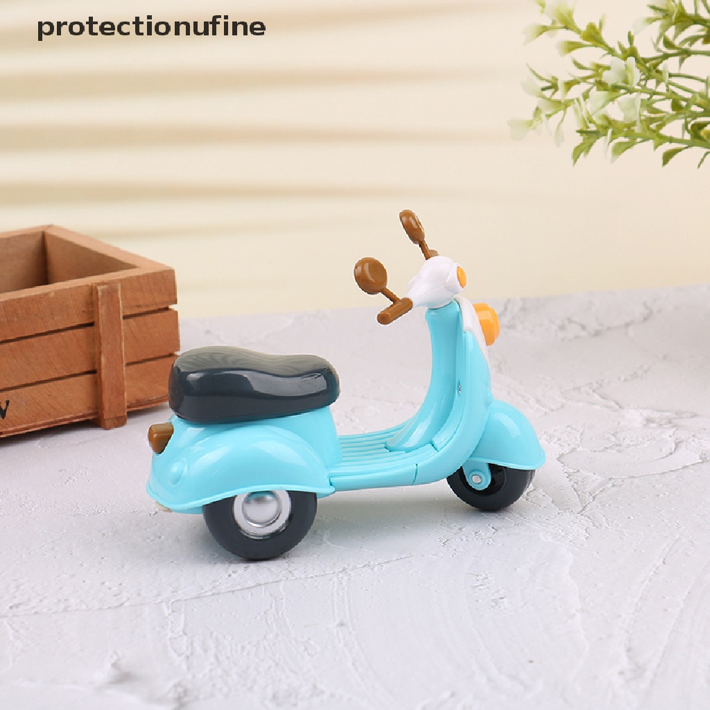 Mô Hình Xe Máy Hoạt Hình Tỉ Lệ 1: 12 Trang Trí Nhà Búp Bê PR3VN