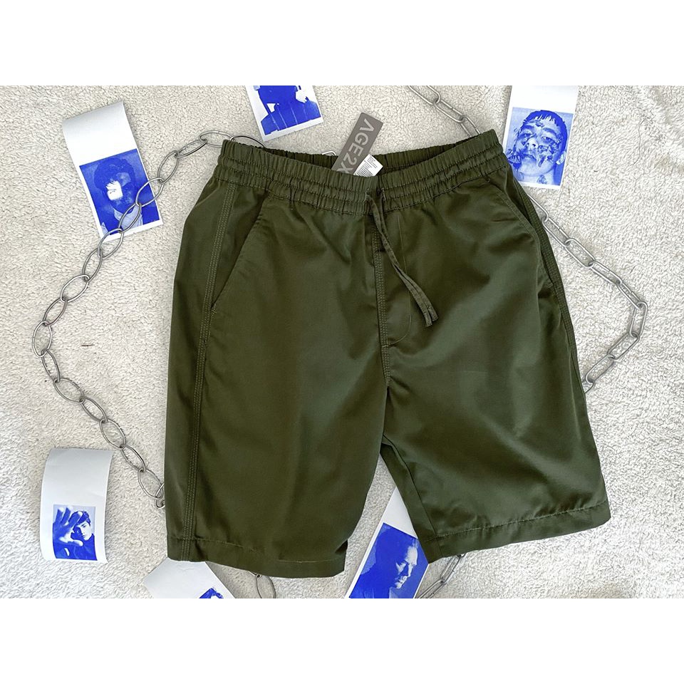 Quần short Nam AGE2X Phiên bản LƯNG THUN toàn phần , chất kaki 83% cotton, hàng VNXK