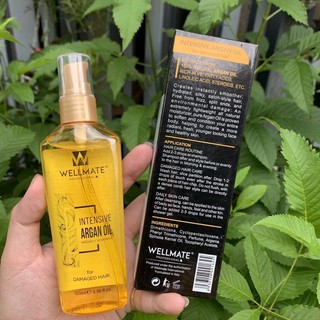 TINH DẦU DƯỠNG PHỤC HỒI TÓC NHUỘM ARGAN OIL WELLMATE