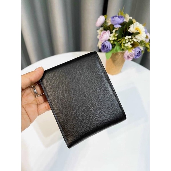 ❤️RẺ NHẤT SHOPEE❤️VÍ NAM B CHẤT DA ĐEN