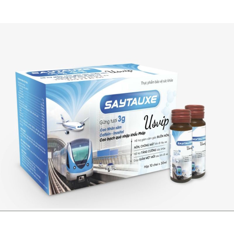 (hiệu quả) SAY TÀU XE USVIP 30ml 1hop/10chai . 29k/chai