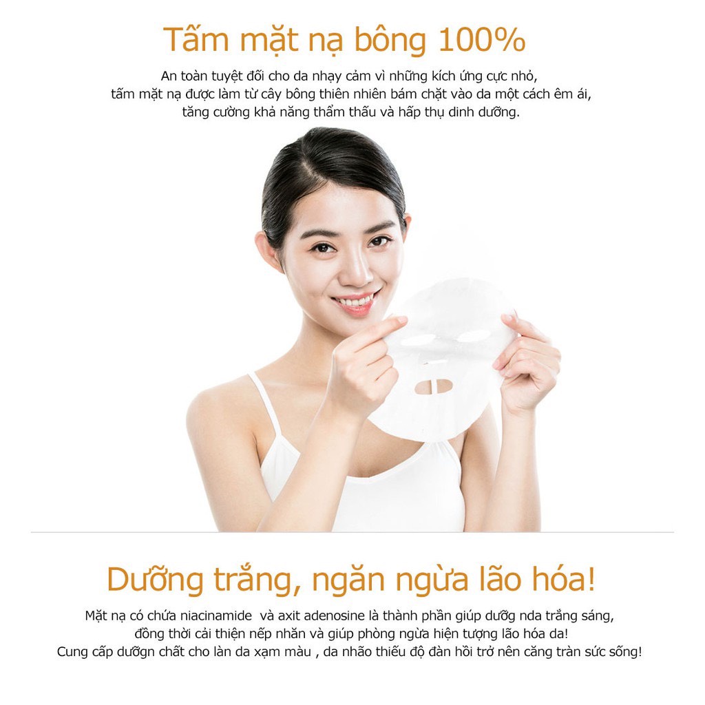Mặt nạ essence tinh chất nhân sâm - SNP GINSENG ESSENCE MASK