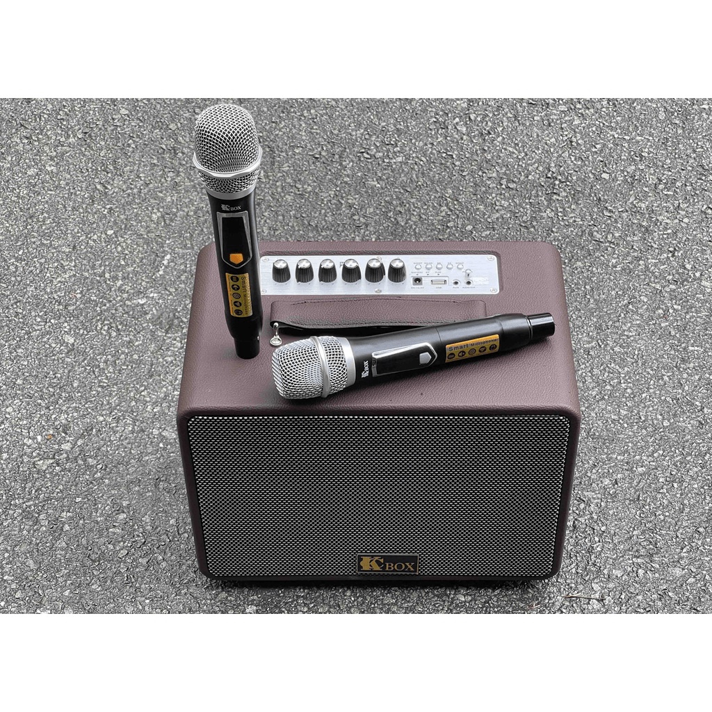 Loa kéo bluetooth karaoke xách tay KCBOX KC135 chỉnh riêng Bass, Treble, Echo Reverb công suất 200w cực hay