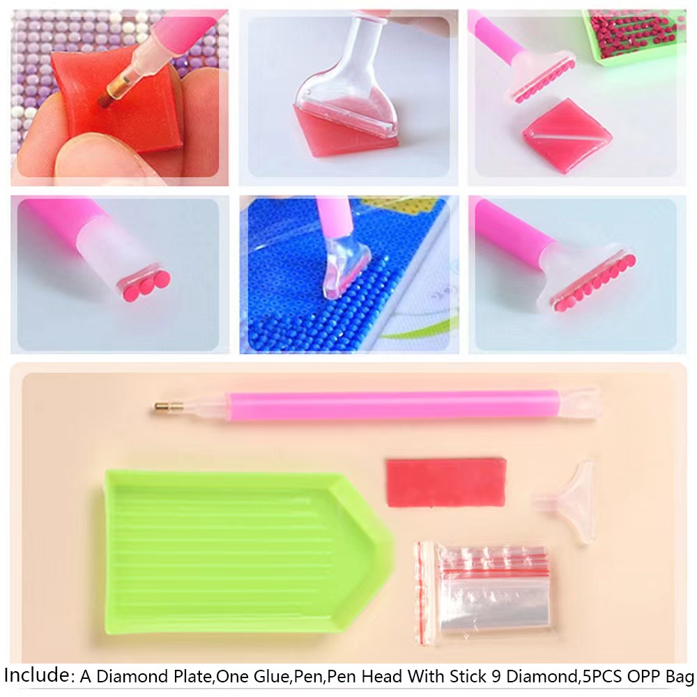 Bộ Tranh Đính Đá 5D Tự Làm Trang Trí Nhà Cửa