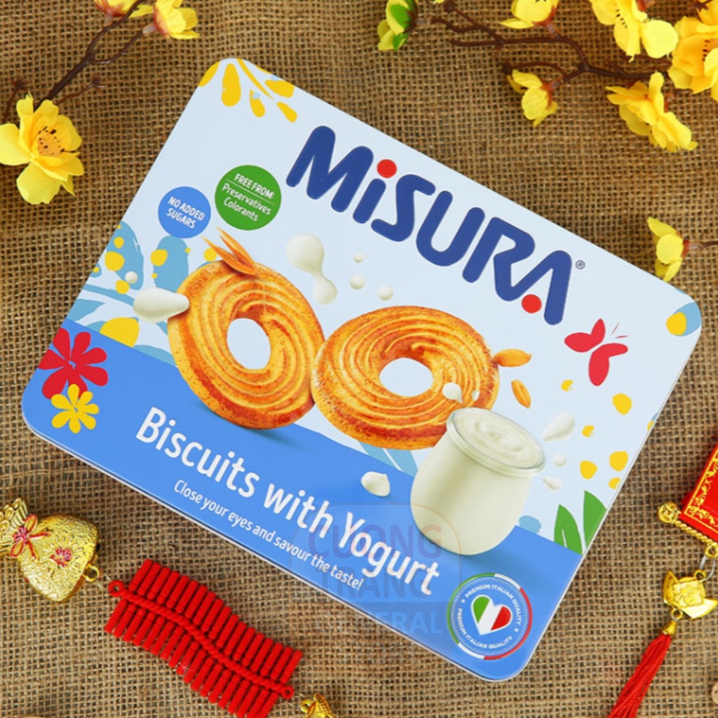 Hộp bánh qui sữa chua Misura 400g