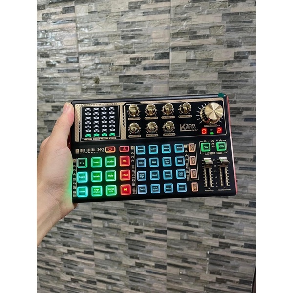 Soundcard k300 PRO MAX bản cao cấp nhất âm thanh cực hay