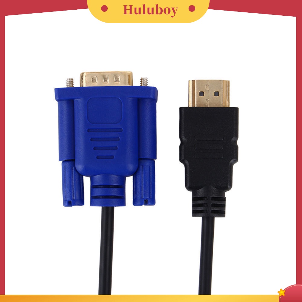 Cáp kết nối bộ chuyển đổi HDTV HDMI 1080P sang VGA 15 chân cho PC TV
