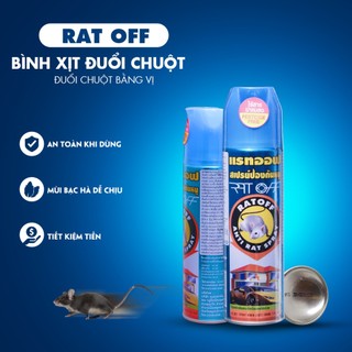 Chai Xịt Đuổi Chuột Thái 200Ml RAT OFF ANTI RAT SPRAY