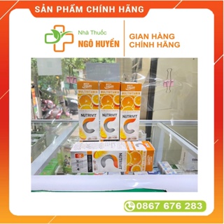 Sủi vitamin C tăng sức đề kháng