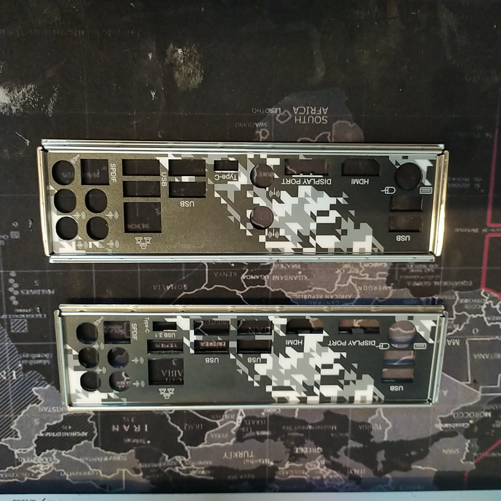 Chặn main ASROCK B450M Steel Legend. Miếng Fe ASROCK B450M Steel Legend hàng zin