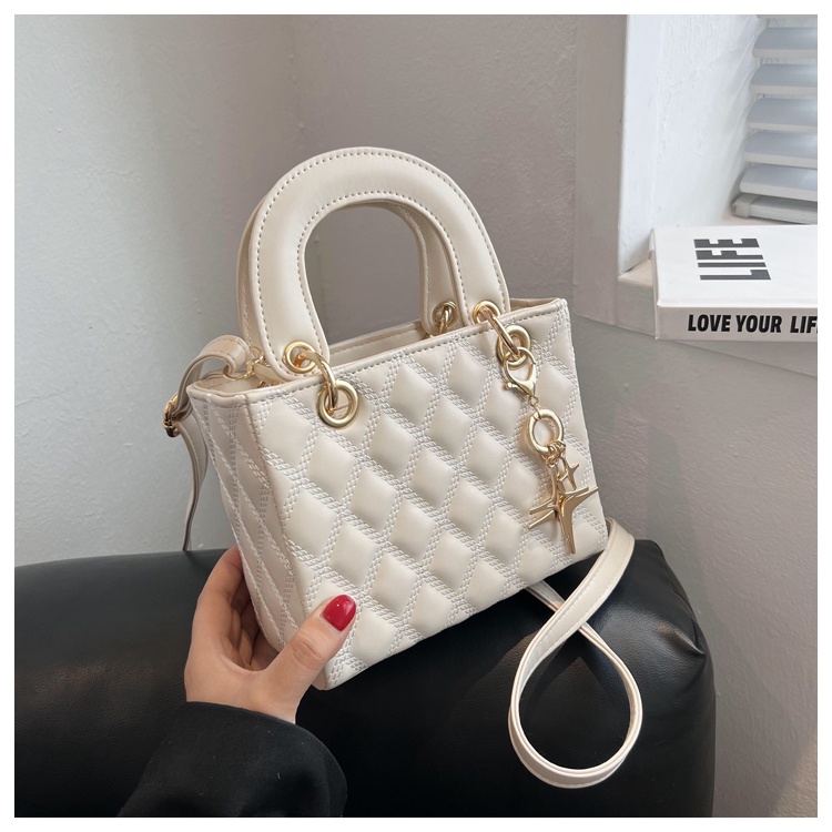Túi đeo chéo vân thoi vuông - Hàng loại 1 - TB.Store DC480 19x15x9