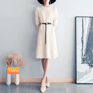 Váy len mongtoghi cao cấp kèm đai