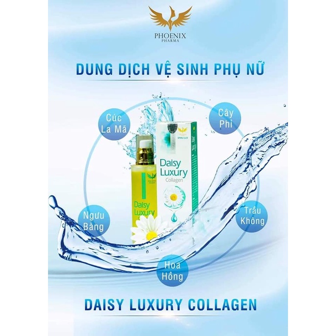 Dung Dịch Vệ Sinh Daisy Luxury Collagen Phoenix 100 Ml