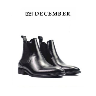 Giày boot december chelsea boot classic da bò nguyên tấm