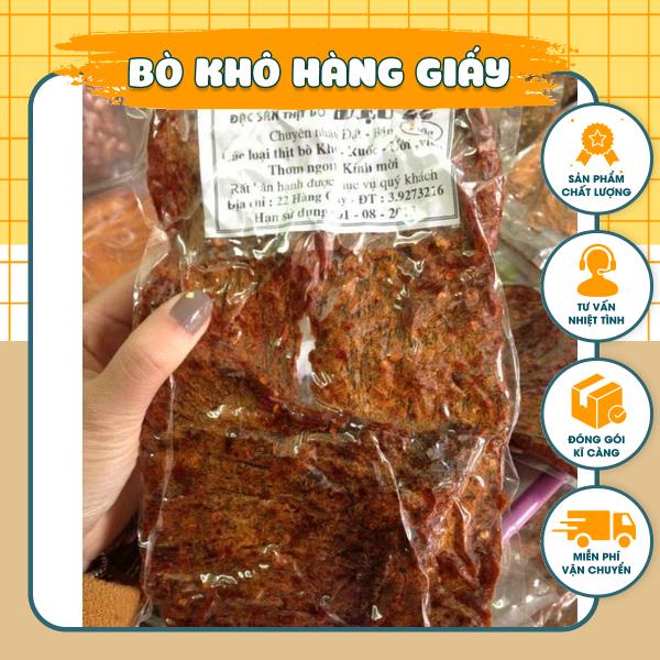 Bò Miếng truyền thống 22 hàng giấy chính hãng _ Gói 200gr/500gr
