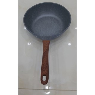 CHẢO VÂN ĐÁ SÂU LÒNG ECORAMIC ĐÁY TỪ 24cm, 26cm, 28cm